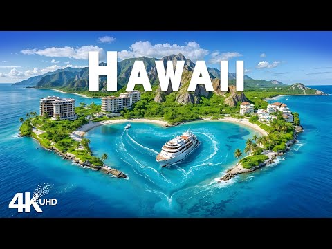 Видео: Гавайи 4K — райские острова, голубые воды и атмосфера дип-хауса