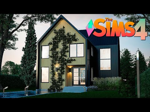 Видео: СТРОИМ СОВРЕМЕННЫЙ ДОМИК У ВОДЫ В СИМС 4!  - The Sims 4 House Build No CC