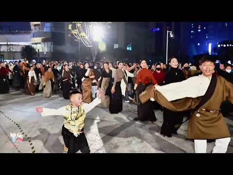 Видео: YongJi, замечательн тибетск танц "аскотск сосн аскотск" "QingKeJiu" ❤️‍🔥