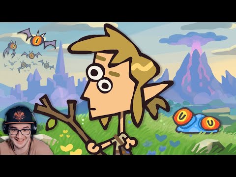 Видео: ЗЕЛЬДА ► НАСТОЯЩАЯ ВЕРСИЯ - The Ultimate “Legend of Zelda: Breath of the Wild” Cartoon | Реакция