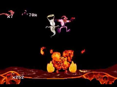 Видео: Earthworm Jim (Sega) все боссы