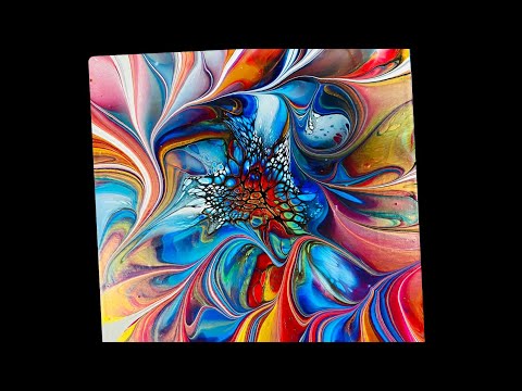 Видео: (1108) Модифицированная техника цветения ~Завитки ~Заливка краски