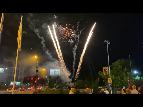 Видео: Фойерверк шоу, Хотел ЗОО София, 2022 ЗАРЯ
