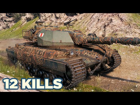 Видео: Super Conqueror • 12 НАГРАД за 12 ФРАГОВ • World of Tanks