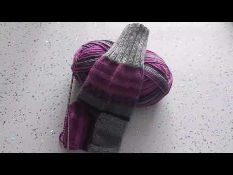 Видео: Учимся вязать КЛИН ПОДЪЕМА  носка спицами I ВЯЖЕМ НОСКИ СПИЦАМИ