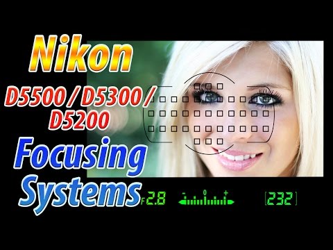 Видео: Учебное пособие по фокусировке на Nikon D5500 / D5300 / D5200 | Видеоурок по фокусировке