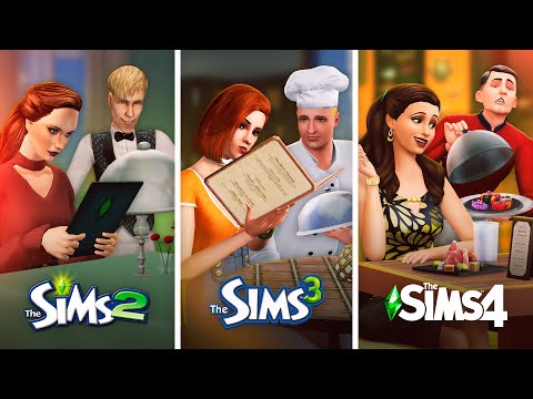 Видео: Рестораны в The Sims / Сравнение