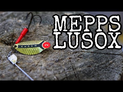 Видео: Блесна Mepps Lusox. Зачем нужна и как на неё ловить?