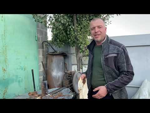 Видео: Каштан і саморобний дровокол!