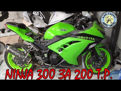 Видео: Осмотр Kawasaki Ninja 300