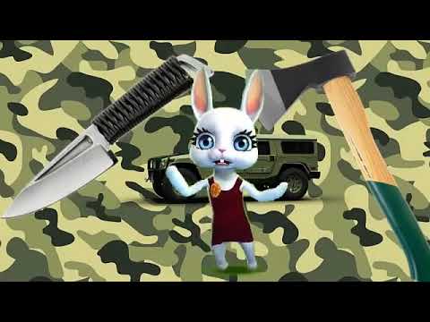 Видео: Zoobe Зайка Прикольная песня на 23 февраля :-)