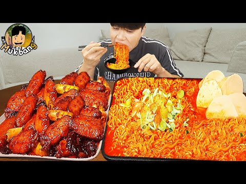 Видео: ASMR MUKBANG | острая лапша Рамён, кимбап, кимчи рецепт ! принимать пищу