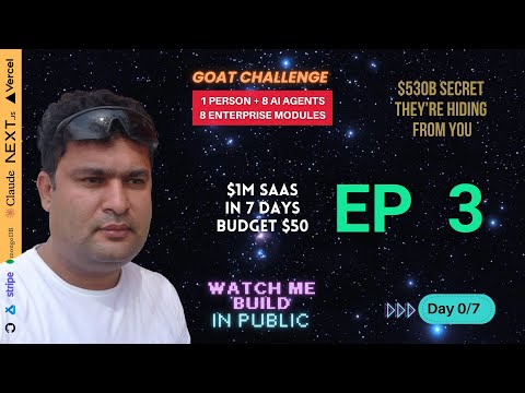 Видео: Задача GOAT на 570 миллиардов долларов: создание корпоративного SaaS-решения | 7 дней | 8 агентов...