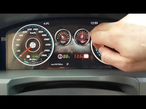 Видео: Панель приборов для Land Cruser 200, LCD Виртуальная панель приборов