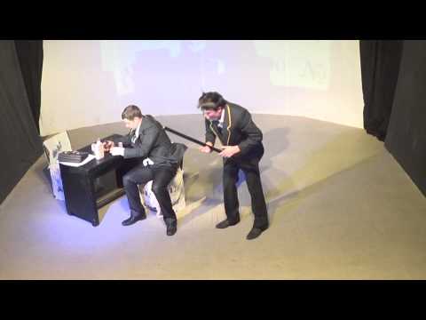 Видео: Инсценировка по рассказу А. П. Чехова "Беседа пьяного с трезвым чертом"