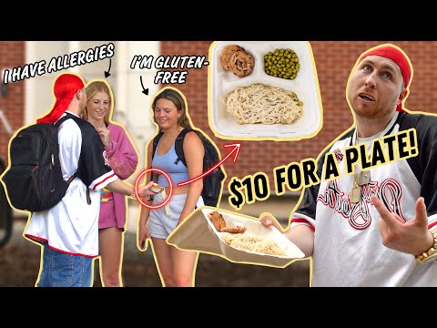 Видео: Продажа отвратительной еды студентам колледжа