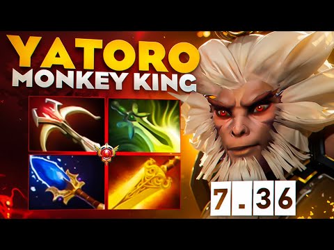 Видео: НОВЫЙ МОНКЕЙ КИНГ ОТ ЛУЧШЕГО КЕРИ🔥| Yatoro Monkey King 7.36a