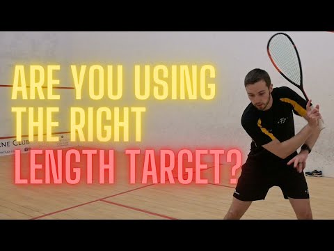 Видео: Сквош | Вы используете правильную ДЛИНУ ЦЕЛИ?! | Стратегии успеха