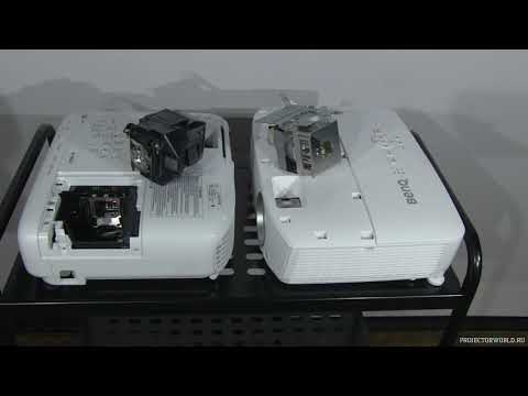 Видео: BenQ W1050 против Epson EH-TW650 (EH-TW610*) - обзор и сравнение