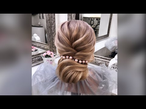 Видео: Элегантный пучок с текстурой. Пошаговый урок. Красивые прически. Анна Саядян.