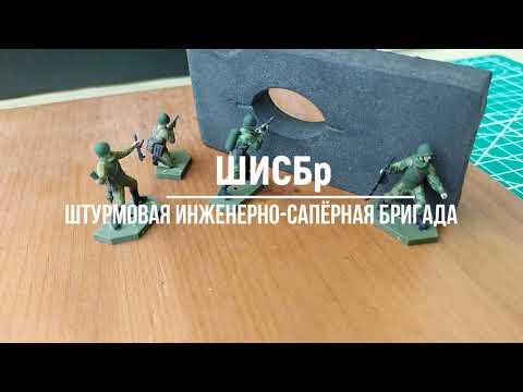 Видео: Покраска миниатюр 1:72 для диорамы.