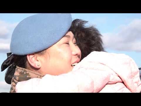 Видео: Энхийг сахиулагчид гэртээ ирлээ #peacekeepers #come #home