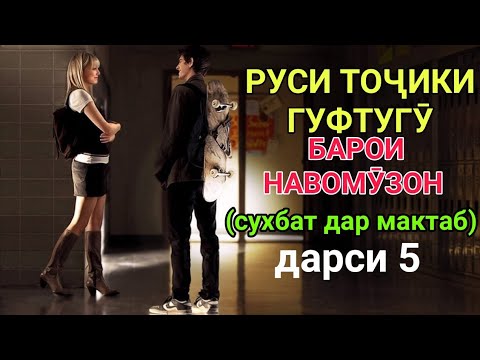 Видео: РУСИ ТОҶИКИ ГУФТУГӮ БАРОИ НАВОМӮЗОН дарси 5 || РУССКО-ТАДЖИКСКИЙ РАЗГОВОРНИК для НАЧИНАЮЩИЙ урок 5