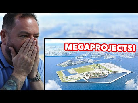 Видео: Реакция BRITS на 25 крупнейших мегапроектов 2025 года