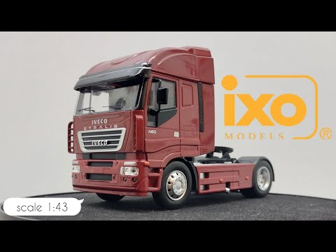 Видео: Иксо не Иксо если нет косяков | обзор модели сидельного тягача Iveco Stralis 2012г. 1:43 IXO-Models