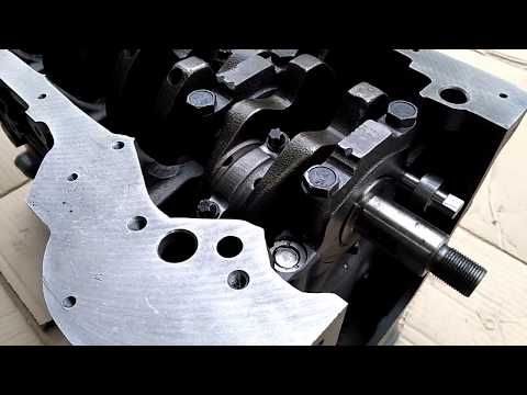 Видео: Сборка блока 21214-2123 с коленчатым валом 84,0 мм. и облегчённым и поршнями 82,0 мм.