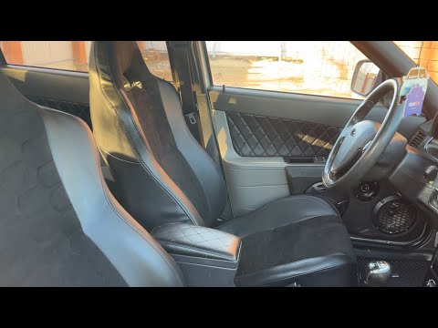 Видео: Обивки сидений Recaro в ваз 2110. Облицовки передних сидений от приоры в ваз 2110.