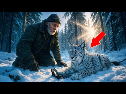 Видео: Он думал, что спасает обычную рысь из капкана. Но когда приехали зоологи, выяснилось НЕВЕРОЯТНОЕ!