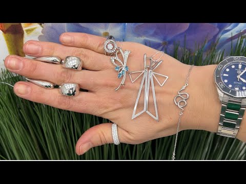 Видео: Пятничный выпуск💥💥💥: серебро бескаменка и самоцветы