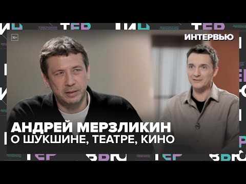 Видео: Андрей Мерзликин — о Шукшине, театре, кино и семье | Интервью Москва 24