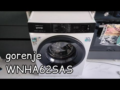 Видео: Обзор стиральной машины gorenje WNHA62SAS 6kg