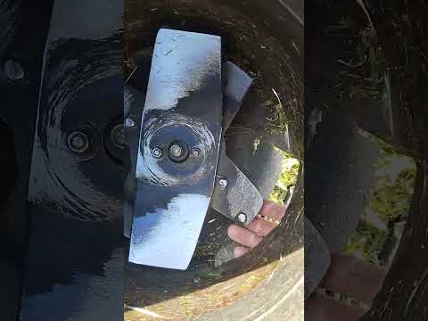 Видео: траворезка для мульчирования