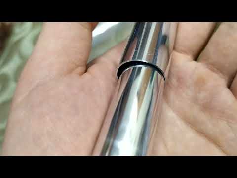 Видео: Карниз для ванной Wela 125-220 см серебро (w2280) из Rozetka Перекладина