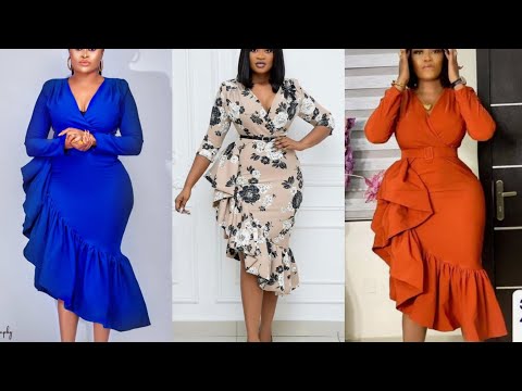 Видео: Как сшить короткое платье с оборками внахлест:Платье:Раскрой и шитьё