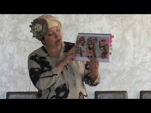 Видео: Ольга Шулико и шляпки из волойка. Посиделки в Минске 2017