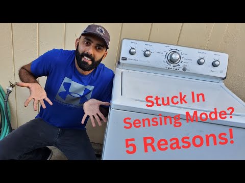 Видео: Пять основных причин, по которым ваша стиральная машина Maytag/Whirlpool зависает в режиме обнару...