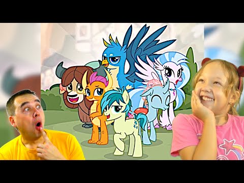 Видео: МОЙ МАЛЕНЬКИЙ ПОНИ: Мини Пони ПОБЕДИ МАСТЕРОВ! Папа и Дочка попали в My Little Pony
