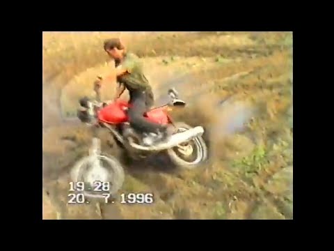 Видео: Байкеры. 96 год. открытие мото сезона. Ява. Иж, Планета, Юпитер, Урал.Солнечнодольск.