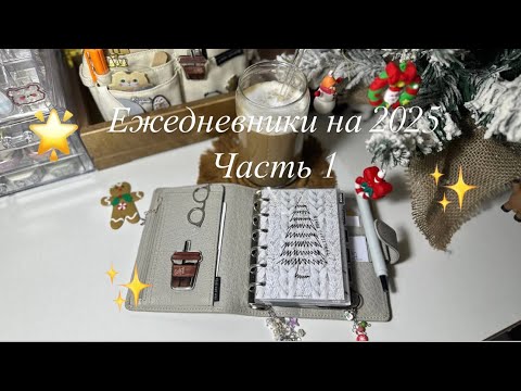 Видео: Ежедневники на 2025 год: VDS и Sterling ink (1 часть)