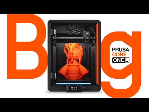 Видео: Думайте масштабно, печатайте больше: представляем Prusa CORE One L!