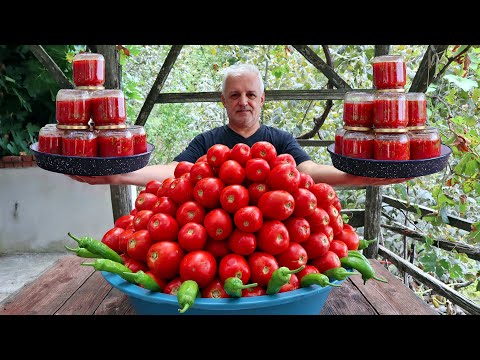 Видео: Как приготовить домашний томатный соус для турецких яиц (менемен)