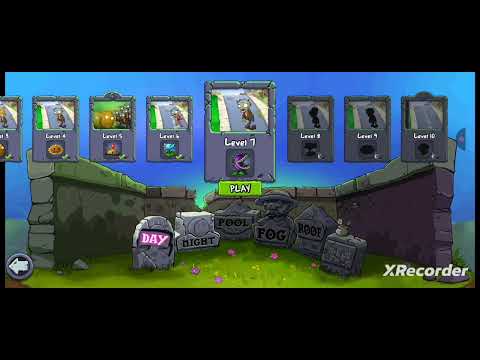 Видео: Прохождение plants vs zombies 1