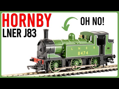 Видео: Некачественная, безбуферная Hornby Railroad J83 | Распаковка и обзор