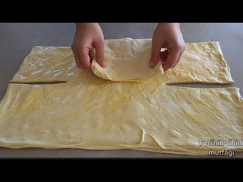 Видео: Суперпростое слоёное тесто для тех, кто не умеет раскатывать. Вы не поверите.