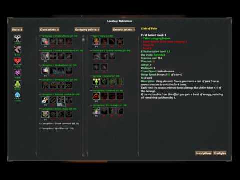 Видео: Tales of Maj'Eyal Обзор класса Demonologist