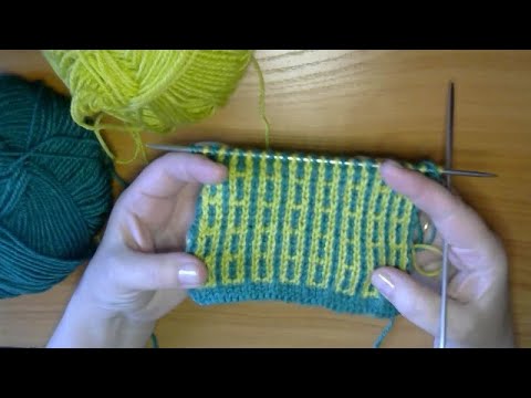 Видео: Ленивый жаккард. Простые узоры. Узор №3.